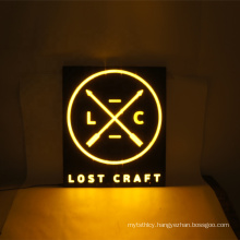 100% customize any size custom logo pattern flex led neon